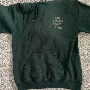 Green Anti Social Social Club hoodie
